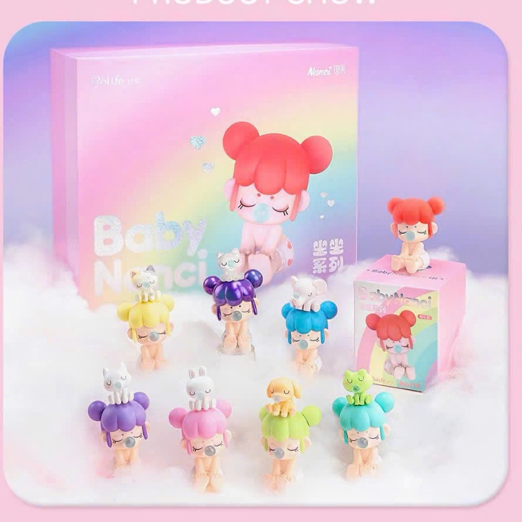 [Chính hãng] Blind box Baby Nanci Một box ngẫu nhiên Đồ chơi hộp mù sưu tầm, quà tặng, trang trí