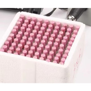 Đá mài khắc, đánh bóng hình trụ, nón trục 3mm - 10 viên 1 đơn
