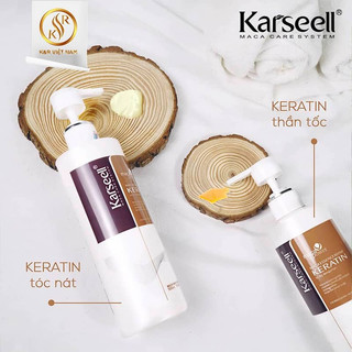 Keratin Karseell phục hồi tóc thần tốc 500ml