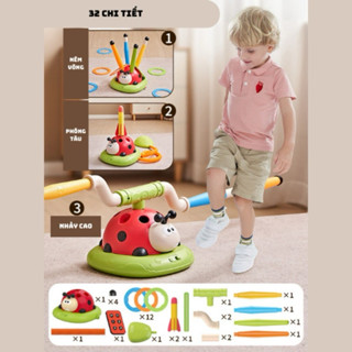 Bộ Đồ Chơi Vận Động Đa Năng, Có Remote Điều Khiển, Tích Hợp 3 Loại Trò Chơi, Quà Tặng Độc Đáo Cho Các Bé Ngày Tết