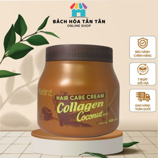 Kem Ủ Tóc Collagen Karanz Hương Dừa 1000ml Phục Hồi Chống Hư Tổn