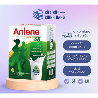 [SBHK] Sữa bột Anlene Gold Movepro dạng hộp (Vani (trên 40 tuổi))