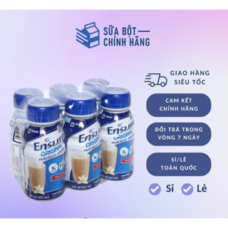 { Đại lý uỷ quyền } Sữa nước Ensure ORIGINAL và VIGOR thùng 24 chai 237ml