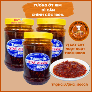  Tương Ớt Dì Cẩn Hũ 500gr Tưong Ớt Rim Chấm Cái Gì Cũng Ngon Vị Cay Cay Ngọt Ngọt Thơm Thơm 