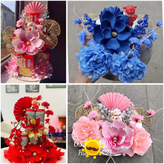 Set Phụ kiện VIP làm Cháp Oản, tháp bánh, tháp bia...  trang trí Tết