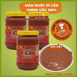 Mắm Ruốc Dì Cẩn Đà Nẵng Hộp 500gr Chính Gốc Chuẩn Vị Thơm Ngon Đúng Điệu