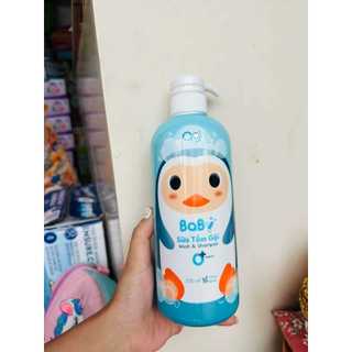 Sữa tắm gội Agi  2 trong 1 cho bé 700ml mềm dịu cho da nhạy cảm