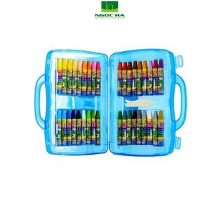 SÁP MÀU DẦU DOOLY D.A HÀN QUỐC - VALI 18 MÀU / 24 MÀU / 36 MÀU/ 48 MÀU
