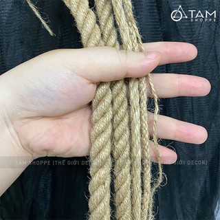 Dây thừng trang trí làm đồ handmade nhiều cỡ [Hàng đẹp - chuẩn cỡ] DAYTHUNG-01