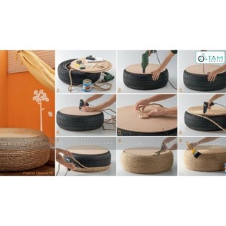 Dây thừng trang trí làm đồ handmade nhiều cỡ [Hàng đẹp - chuẩn cỡ] DAYTHUNG-01
