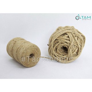 Dây thừng trang trí làm đồ handmade nhiều cỡ [Hàng đẹp - chuẩn cỡ] DAYTHUNG-01