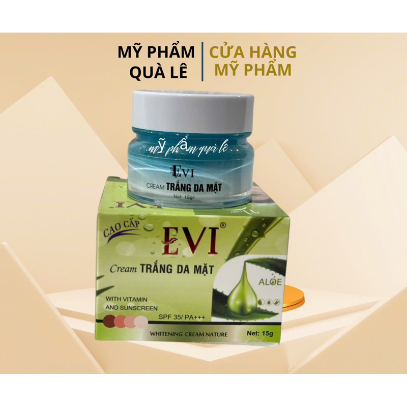 kem EVI trắng da mặt hủ 15g (mẫu mới - chính hãng)