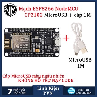 Kit RF thu phát wifi ESP8266 NodeMCU Lua CP2102 MicroUSB/TypeC