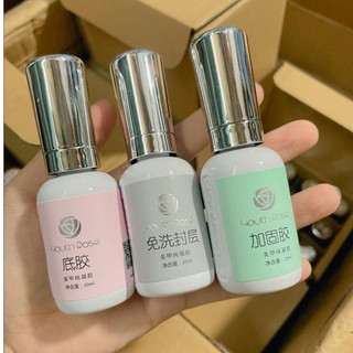 base- top- cứng móng hoa hồng mới chai 20ml