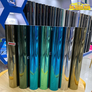 Phim cách nhiệt cửa kính [HỎA TỐC] dán chống nắng giảm ánh sáng cho cửa sổ, văn phòng cắt 99% UV