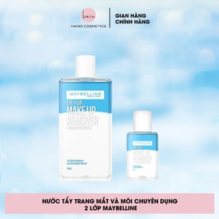 Nước Tẩy Trang Mắt Và Môi Chuyên Dụng 2 Lớp Maybelline 150Ml
