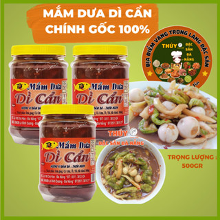 Mắm Dưa Cà Dì Cẩn Hũ 500gr Siêu Ngon Chuẩn Vị Đặc Sản Đà Nẵng Date Mới Mỗi Ngày