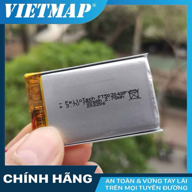 Pin thay thế cho camera hành trình Vietmap D20 , D22 , P1 , P2