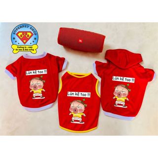 ÁO THÚ CƯNG QUỲNH AKA LÙN KỆ TAO ĐỎ SIÊU XINH GIÁ RẺ