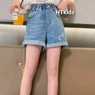 JEANS BÉ GÁI {25-40kg} Quần đùi bò bé gái size đại cồ (có co giãn) M84