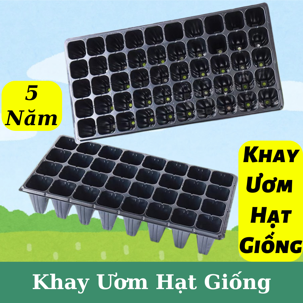 Khay Ươm Hạt Giống Cây Trồng Chuyên Dụng, Nhiều Kích Thước (Bền Dẻo, Tiện Lợi, Chắc Chắn)