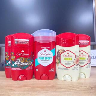 Lăn nách nam OLD SPICE Pure Sport High 85g /Lăng sáp khử mùi hiệu cánh buồm đỏ Bearglove/Wolfthorn/fiji/volcano 73g