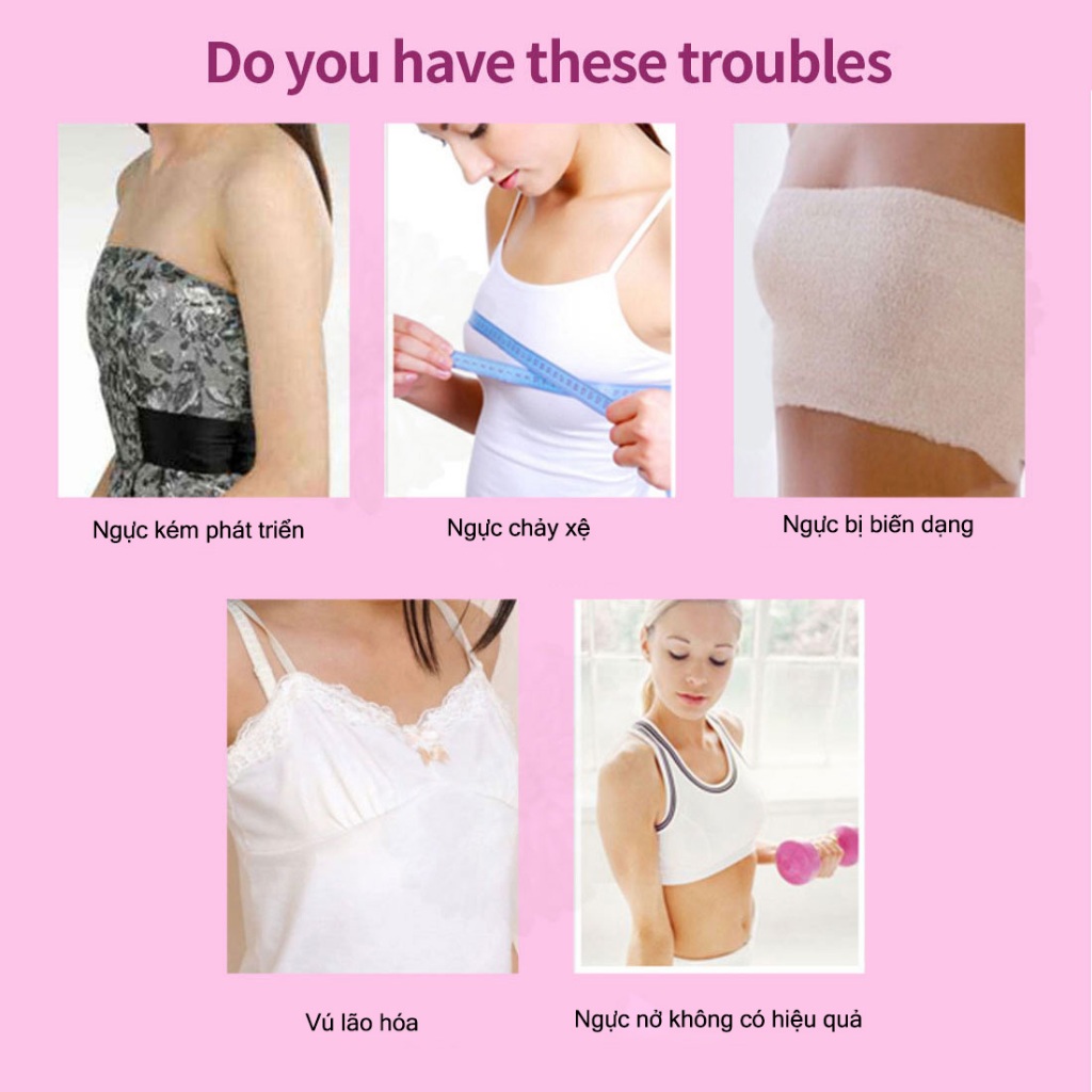 RtopR 40g Kem nâng ngực chiết xuất xoài, nâng cơ săn chắc, massage nâng ngực