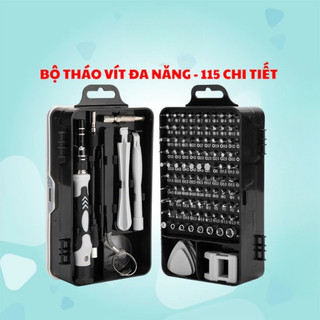 Bộ Tô Vít Đa Năng 115 Chi Tiết Sửa Chữa Máy Tính, Điện Thoại Di Động, Đồng Hồ