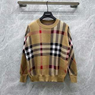  Áo len BBR áo len thu đông nam nữ kẻ caro hottrend 2024 - DP BOUTIQUE 