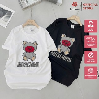 Áo phông nữ dáng rộng, áo thun 100% cotton cao cấp dáng dài nhiều hình Hót Trend LiiLove AP99