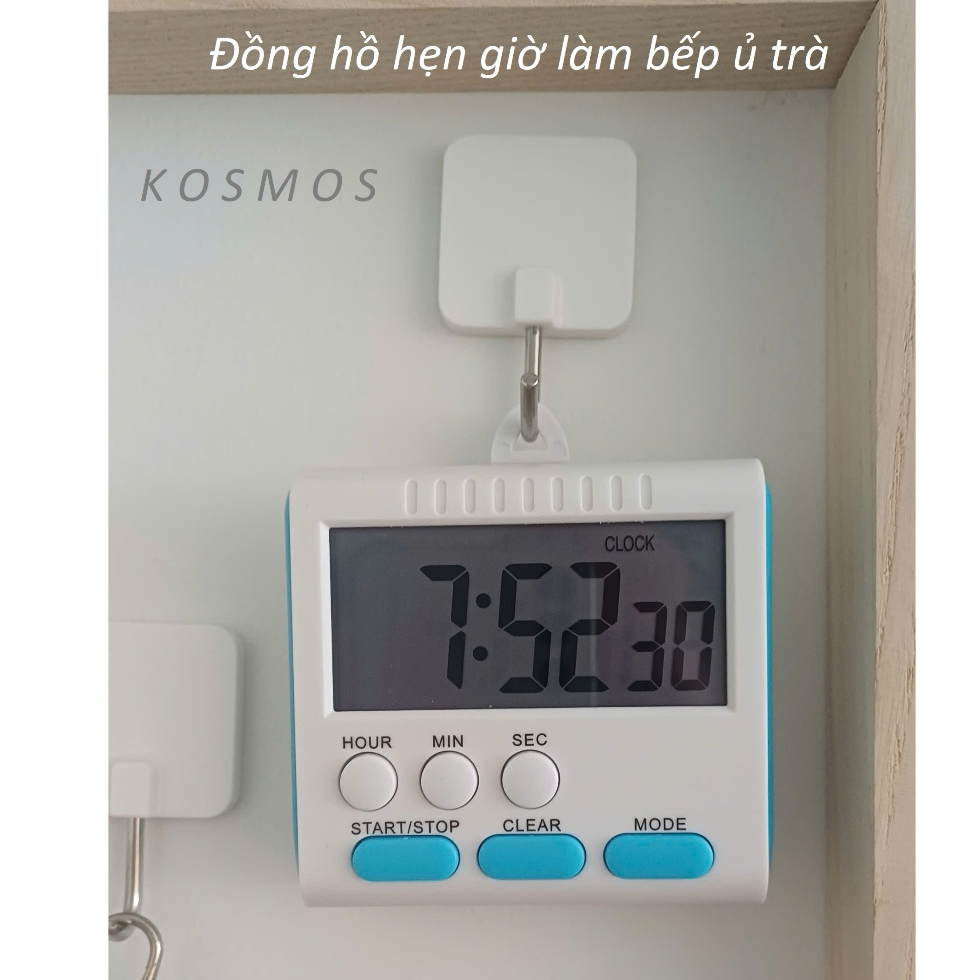 Đồng hồ hẹn giờ làm bếp - ủ trà 3 chế độ