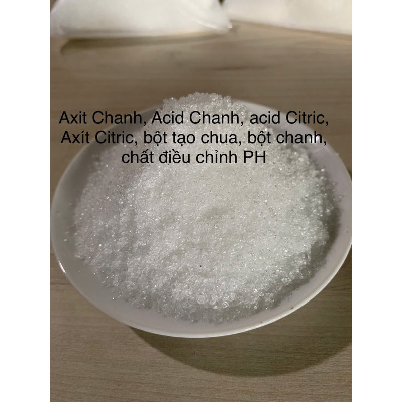 Axit Chanh, Acid Chanh, acid Citric, Axít Citric, bột tạo chua, bột chanh, chất điều chỉnh PH