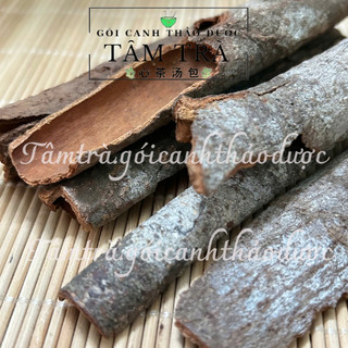 Quế Thanh Khô - Còn Vỏ - Tâm Trà Gói Canh Thảo Dược