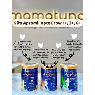 [Tem Băc Nam] Sữa APTAMIL APTAGROW 1+ 3+ 6+ Úc 900g