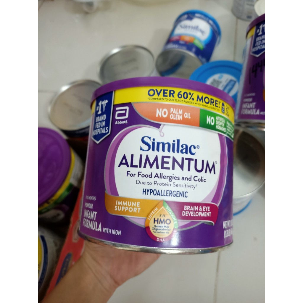 Sữa Similac Alimentum hàng nội địa Mỹ   dành cho bé dị ứng đạm bò