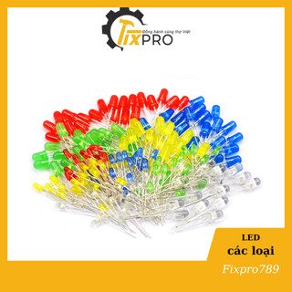 LED 3MM xanh lá cây siêu sáng (Túi 30 con)