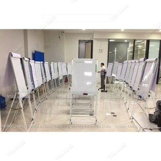 Bảng Flipchart Chân Gấp - Hội Thảo - Kẹp Giấy (Tặng 1 bút, 1 xóa bảng, 6 nam châm, 10 tờ giấy)