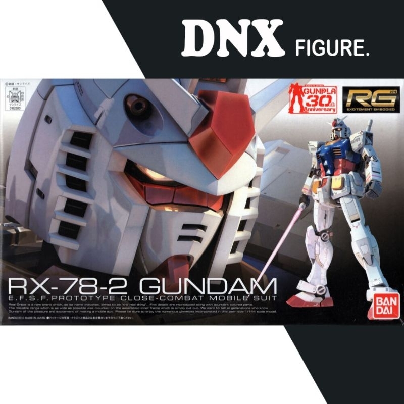 Mô Hình Lắp Ráp Gundam RG RX-78-2 (New Seal)