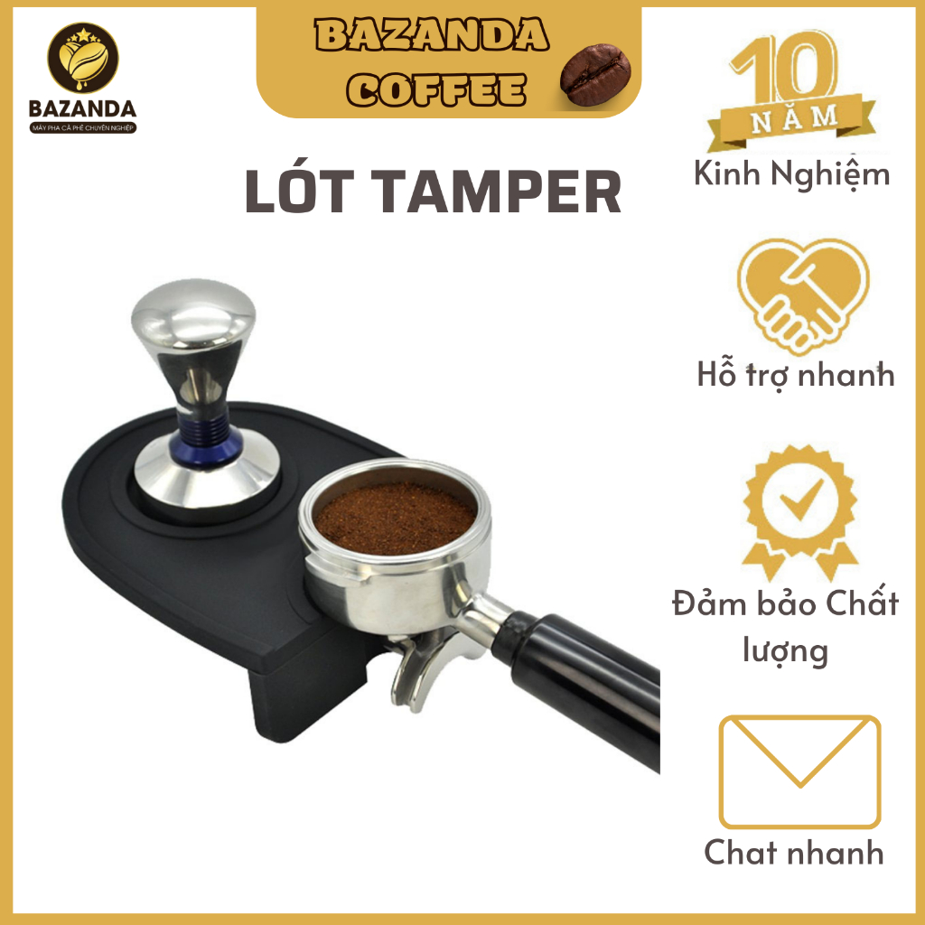 Miếng lót tamper silicon Espresso cho máy pha cà phê