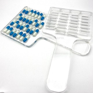 Khay đếm thuốc viên nang thủ công Size 30 viên, 20 viên