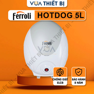  5L | Ferroli HOTDOG 5 lít – Bình nóng lạnh bếp rửa bát gián tiếp MITO 6 lít 