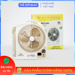   HỎA TỐC  Quạt sạc tích điện Honjianda HJD - FL 223 có đèn LED và cổng sạc USB - Hàng chính hãng 
