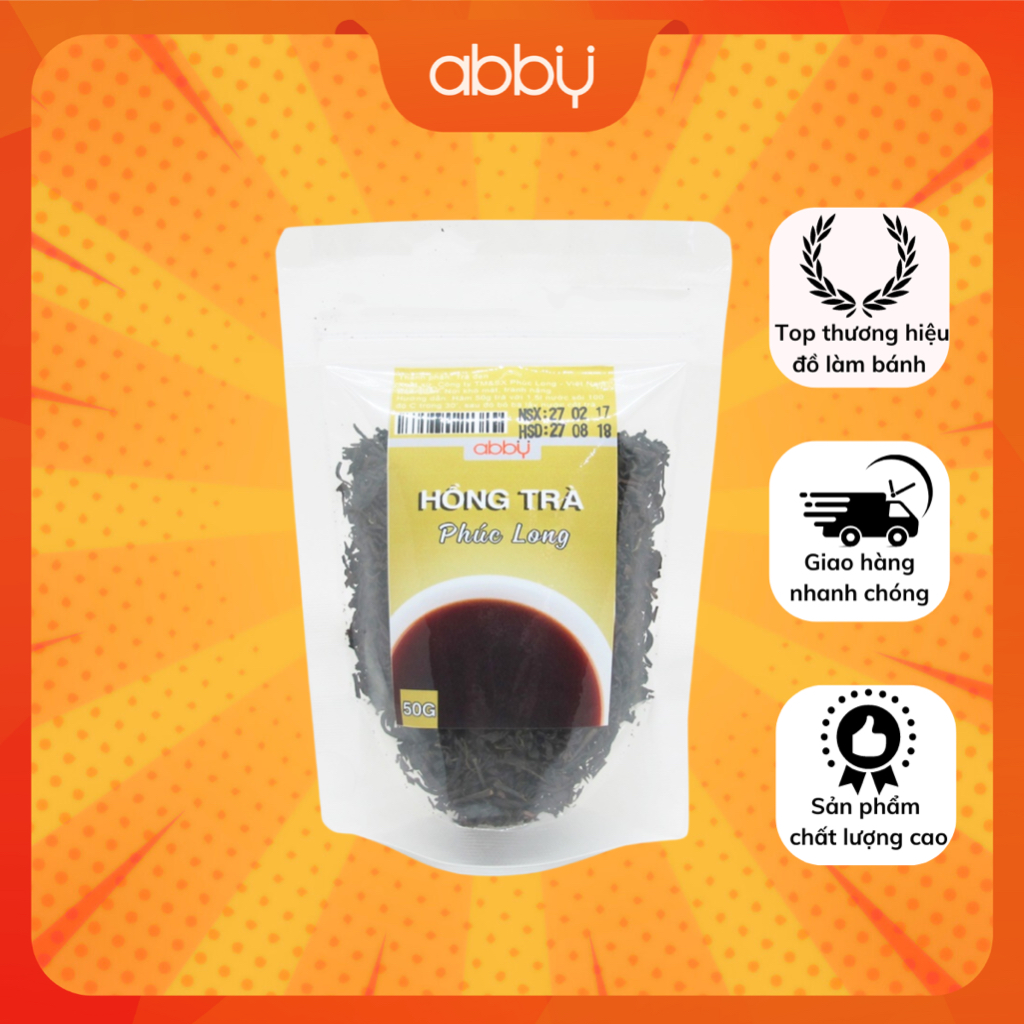 Hồng Trà Phúc Long 50g