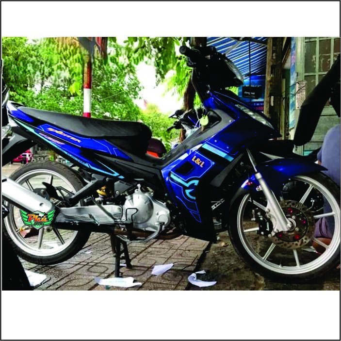 Tem Rời Exciter 2006-2010 Xanh (T)