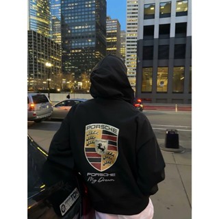 Áo Hoodie Zip PORSCHE Nam Nữ Chất nỉ Bông Chuẩn Form Unisex