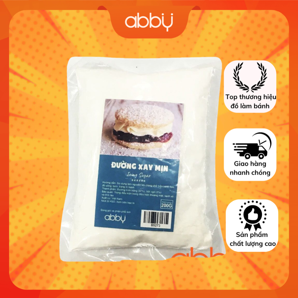 Đường Xay Mịn Gói 200g