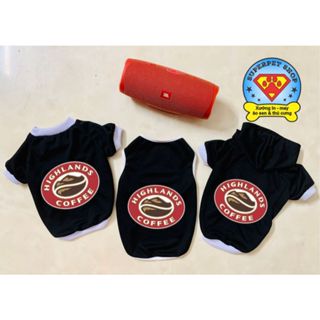 ÁO THÚ CƯNG LO GO HIGH LANDS ĐEN SIÊU XINH GIÁ RẺ