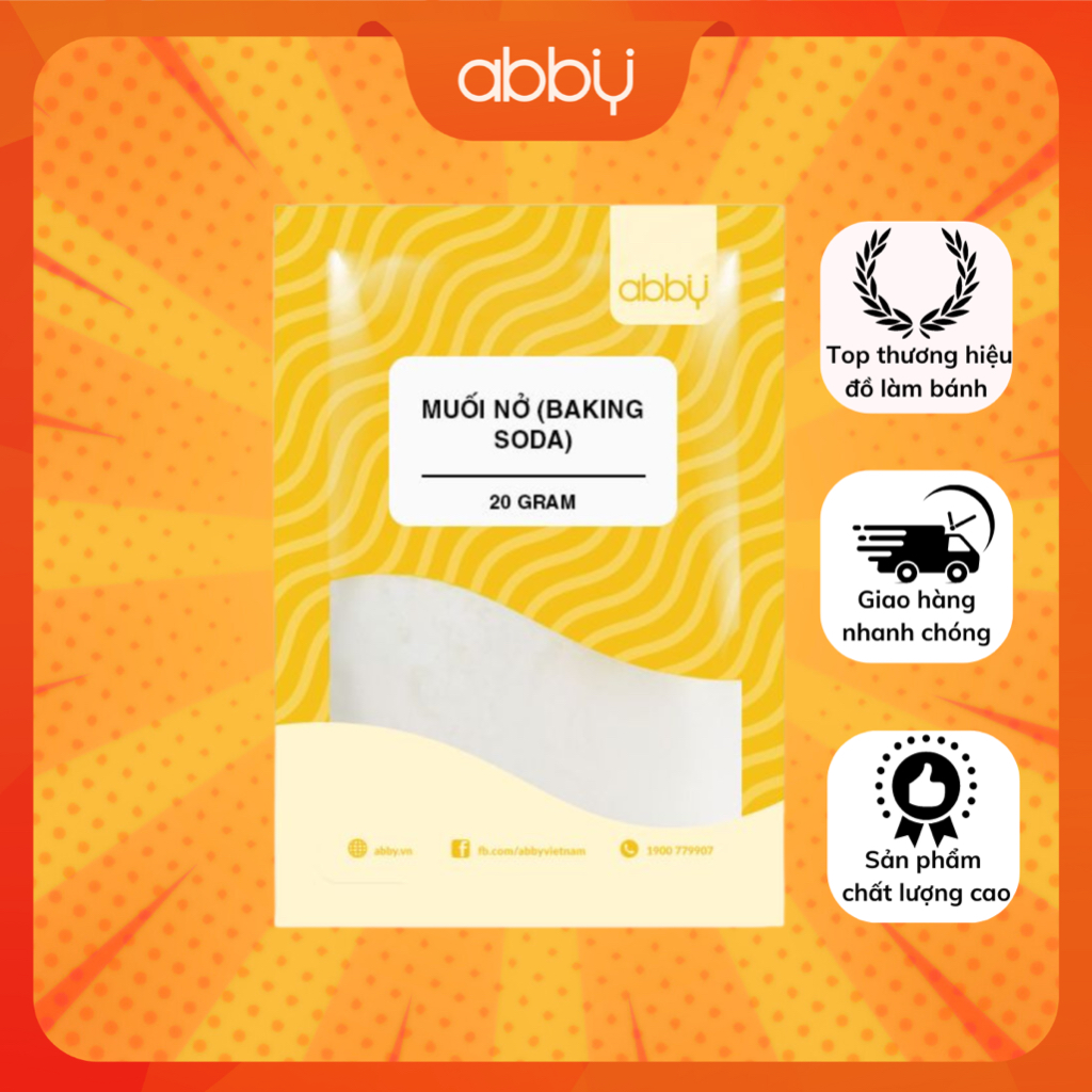 Muối Nở (Baking Soda) 20g
