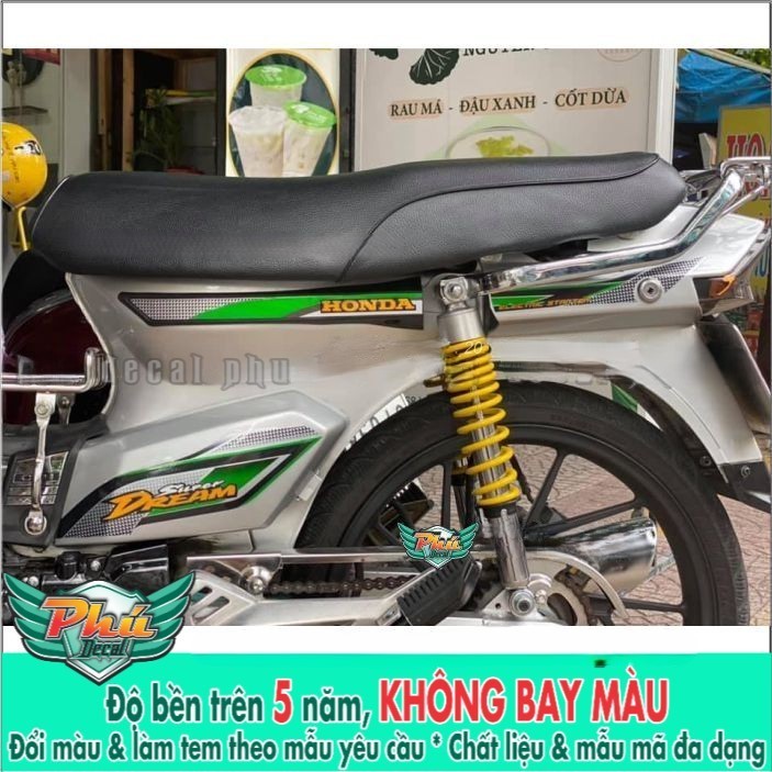 Tem rời Dream Bạc Xanh (X) -1