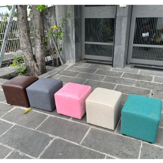 Ghế Đôn Sofa Hình Vuông 35cm x 35cm Ghế Đơn Một Người Ngồi - Đôn Vuông Chất Liệu Cao Cấp